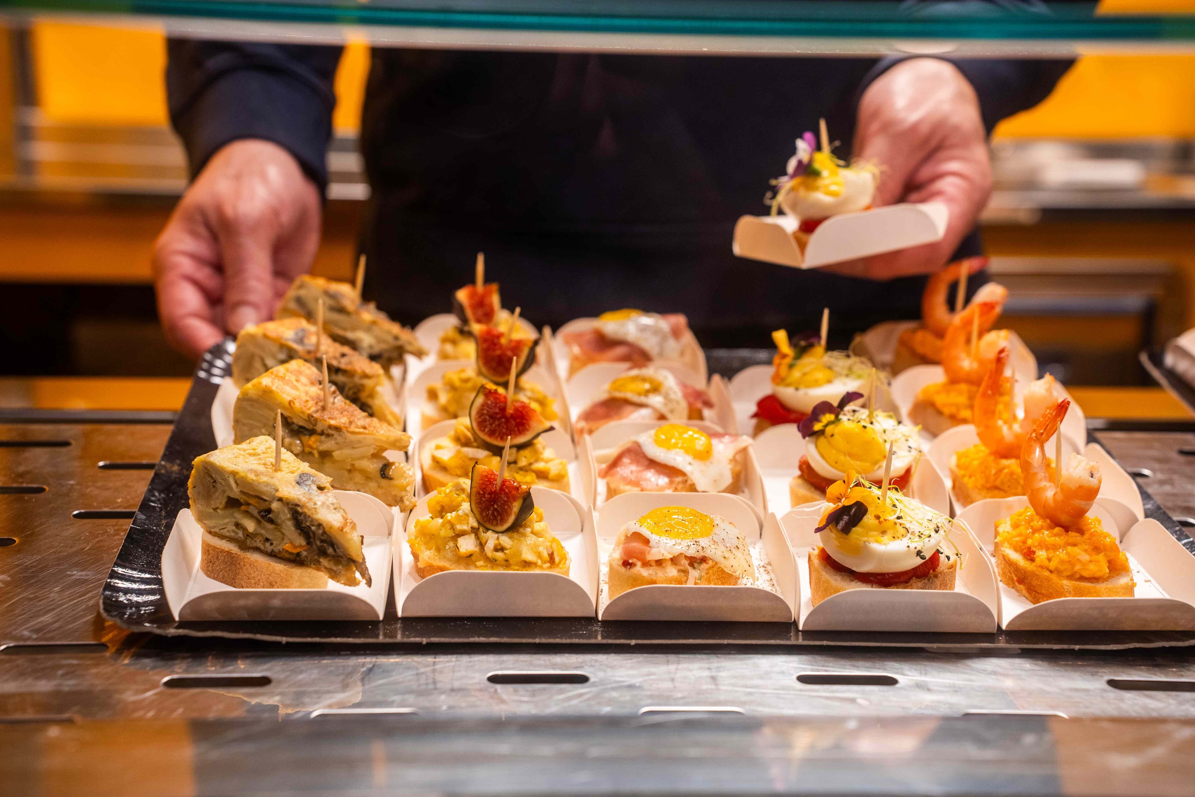 Préparation des tapas